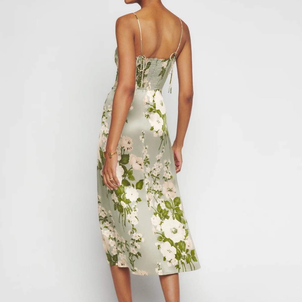 Reformation Marguerite Silk Dress - Picture 4 of 6